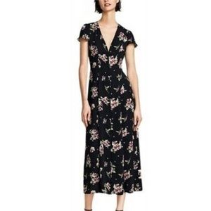 Zara maxi long floral printed dress